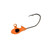 Bobby Garland OvrbtSickleJig - 1/32oz Mo' Glo Orange 10pk