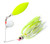 Booyah Glow Blade Tandem - 3/8oz Ch Pl Wh/Ch White