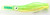 C&H Lures - Rattle Jet Lure -RR Mono - Mono Rigged; Green/Cht