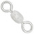 Calcutta Danco Crane Swivel - #7 Nickel