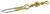 Calcutta Danco Snap Swivel - #7 Brass 12pk