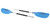 Camco Crooked Kayak Paddle - 7' Blue