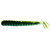 Charlie Brewer Grub - 3'' Chartreuse/Blk.Cor 10pk
