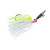 ChatterBait Jackhammer - 3/8oz Chartreuse/White 1pk