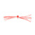 Clam Silkie Jig Trailer - Red/White