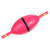 Clear Blue Slip Lock Bobber - Oval Small Pink Slip