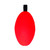 Comal Peg Float - Oval 2'' Red 3pk