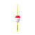 Comal Spring Stick - Pear 1.5'' Red/White