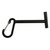 Cortland Tippet Spool Holder - 5'' Black