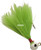 Custom Jigs - Flu Flu Jig - 1/32oz White/Chartreuse 12cd