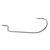 Daiichi Offset Worm Hook - 5/0 Black Nickel 5pk