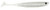 Damiki Anchovy Shad 4'' - White Silver Flake 8pk