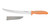Dextreme Fillet Knife - 10'' Stiff w/Sheath