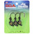 DOA CAL Series Jig Head - 1/4oz Black/Gold Eye