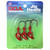 DOA CAL Series Jig Head - 3/8oz Red/Gold Eye