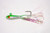 Don's Jigs Glass Minnow Gltr - 3/8oz Green; White 12pk