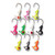Eagle Claw - Ball HEagle Claw - d Jig - 1/16oz Pink/White 25pk