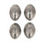 Eagle Claw - Cat Claw Egg Sinker - 2oz Natural 4pk - CC-EGG-2
