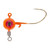 Eagle Claw - Ladder Jig; Pwrlt Swivel - 1/16oz Orange 10pk