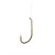 Eagle Claw - Plain Shank - #4 Gold 6pk