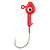 Eagle Claw - SW Fish HEagle Claw - d - 1/4oz Red 10pk