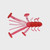 Eurotackle Crazy Critter - Red Bf 8pk - 185
