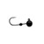 Eurotackle Tungsten Head - 1/8oz #4 Blk