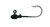 Freaky Frank's Jighead - 1/64oz Black 8pk