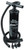 Full Throttle Hand Pump - Dual Action Black
