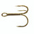 Gamakatsu Treble Round Bend - #4 Bronze 11pk