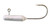 Gamakatsu Tube Head - 1/16oz #2 Head 5pk