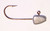 Gitzit Fat Lead Head - 1/8oz 2/0 Lead 10pk