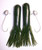 Gitzit Super Tube - 1/2oz 5'' Green Craw 4pc