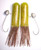 Gitzit Super Tube - 1/2oz 5'' Olive/SmkRd Sp 4pc