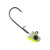 Great Lakes Finesse - Hangin Head - 1/8oz Chartreuse Shad 2pk