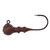 Great Lakes Finesse - Stealth Ball Jig - 1/8oz 1.25'' Matte Brown 3pk