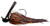 Greenfish Little Rubber Jig - 1/2oz Brown Craw