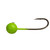 Hawken Aerojig - 1/4oz W/Gama Cht Green 6pk
