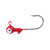 HeadHunter Round Jig Head - 1/16oz Flo Red