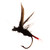 Jackson Cardinal - Gnat #12 Black/Red Tail 2pk
