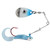 JB Lures Tadpole Spin - 1/8oz Pearl/Blue