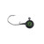 Jenko SlasherCrappie Jighead - 1/32oz Black 5pk