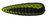 Johnson Beetle Spin - 1/32oz 1'' - N Blk/Ylw Stripe