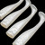 Jonah Nine Lives Paddle Tail - 4'' White Pearl Glo 4pk