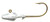 Kalins Darter Jigheads - 1/4oz 5pk