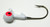 Kalins Roundhead Jighead - 1/8oz Glow 10pk
