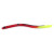 Kelly's Firetail Rigged Worm - 5.5'' Red/Chartreuse