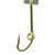 Baker Hat Hook - Small Gold (100pc Display)