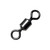 Eagle Claw - Lazer Sharp - Power Swivel - #6 Black 12pk