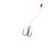 Eagle Claw - Stinger Hook Treble - #4 Red